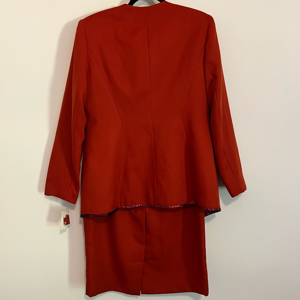 Roma size 12 burnt orange skirt suit set - NWT - Picture 2 of 11